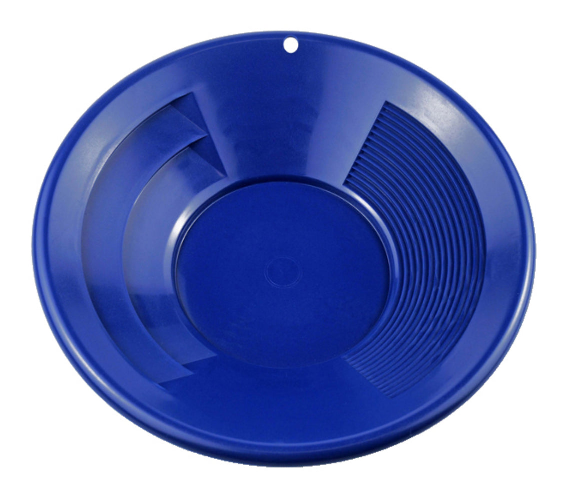Blue Dual Riffles 10" pan