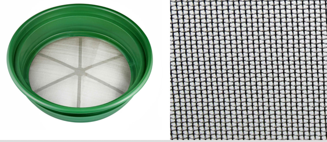 13-1/4"/1/8" Mesh Stackable Sifting Pan